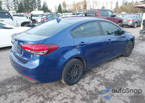 2017 Kia Forte Lx from USA, damaged, VIN 3KPFK4A70HE092575